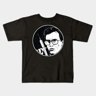 RE-ANIMATOR (Black and White Circle) Kids T-Shirt